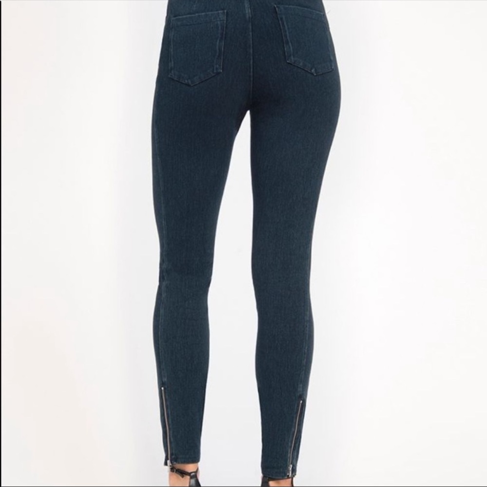 Lysse Noho Zip Denim Legging/Jegging - Large
